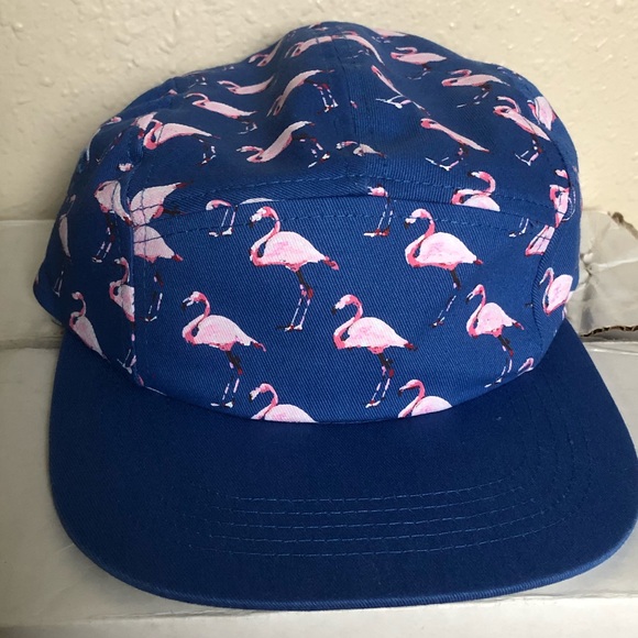 Other - Flamingo Panel Strapback Hat